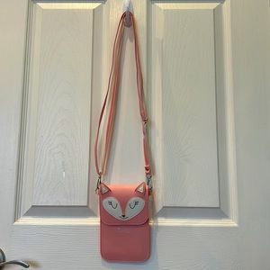 Monogram phone purse